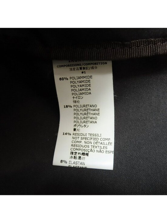 Fendi Logo Patch Backpack Nylon Polyurethane main image 8